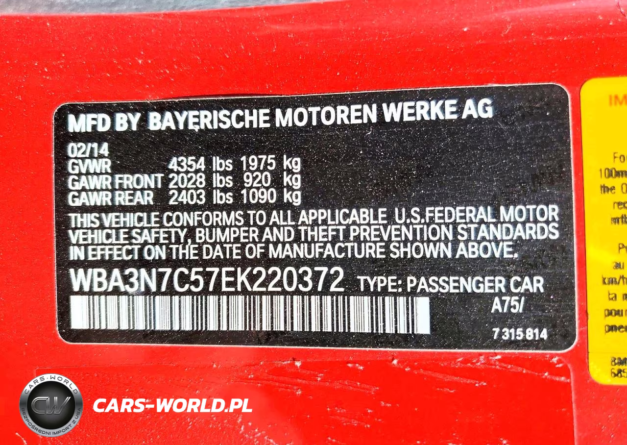 2014 BMW 428 I VIN:WBA3N7C57EK220372 - 12