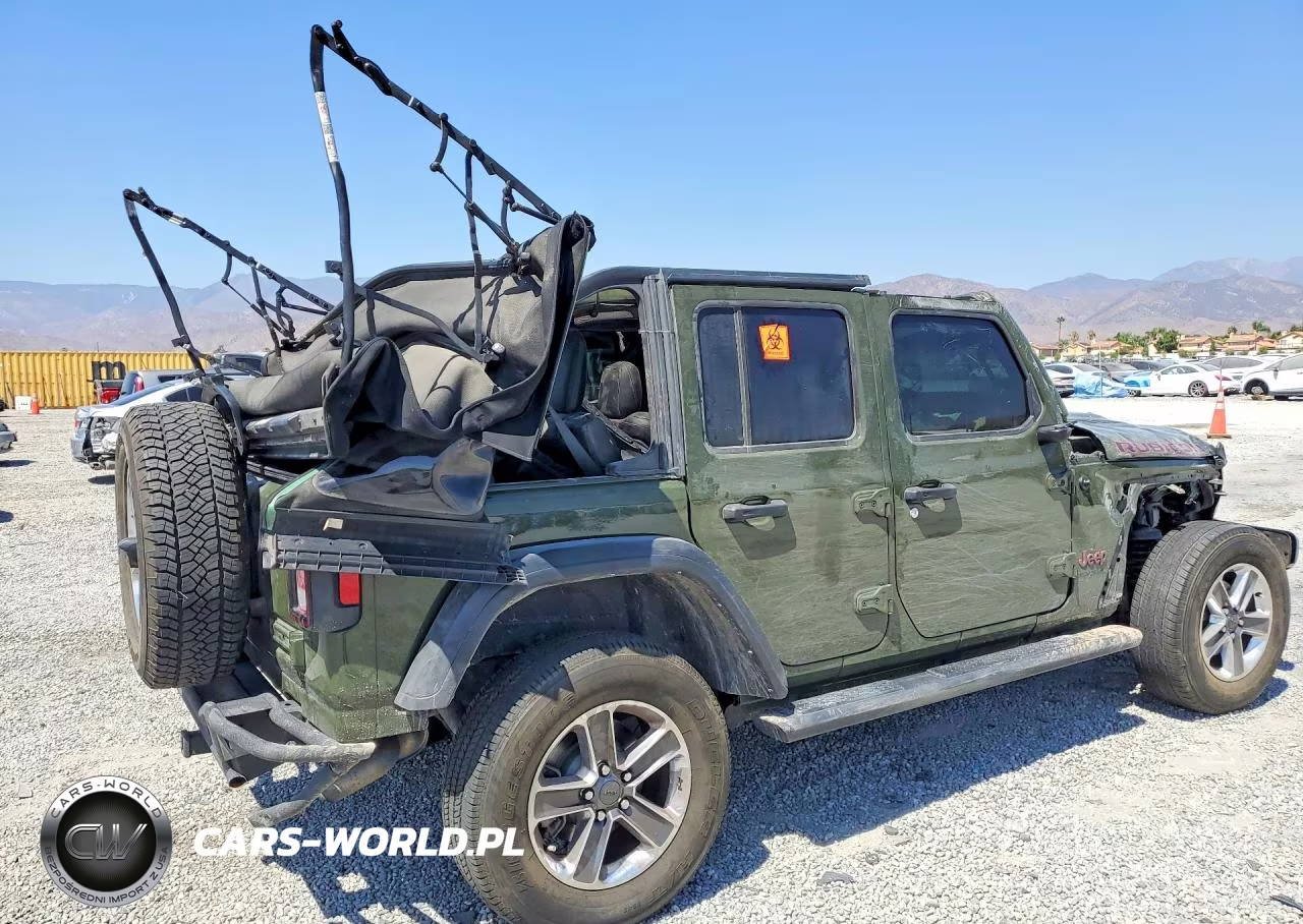 2021 Jeep Wrangler Unlimited Rubicon VIN:1C4HJXFN8MW764824 - 3