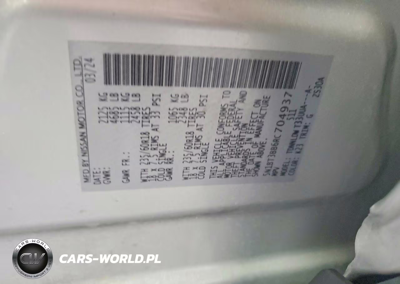 2024 Nissan Rogue Sv VIN:5N1BT3BB6RC704937 - 13