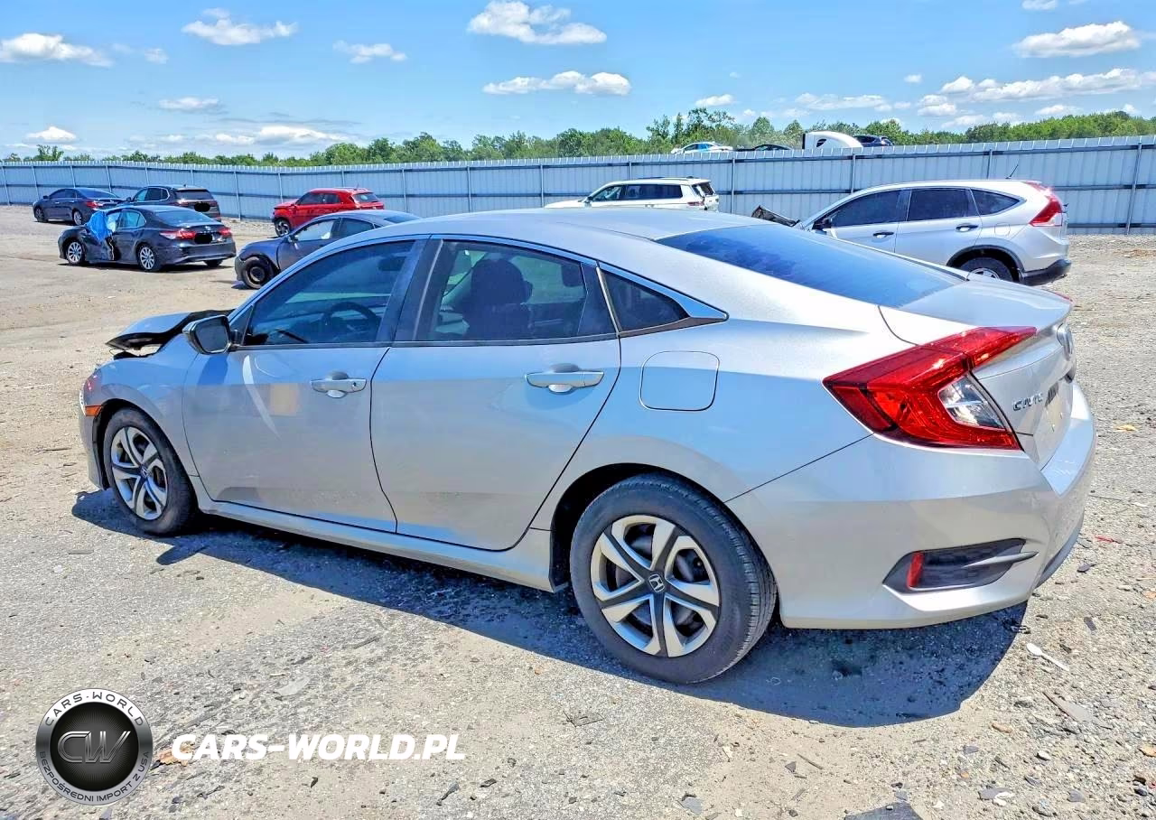 2016 Honda Civic Lx VIN:19XFC2F59GE046301 - 2