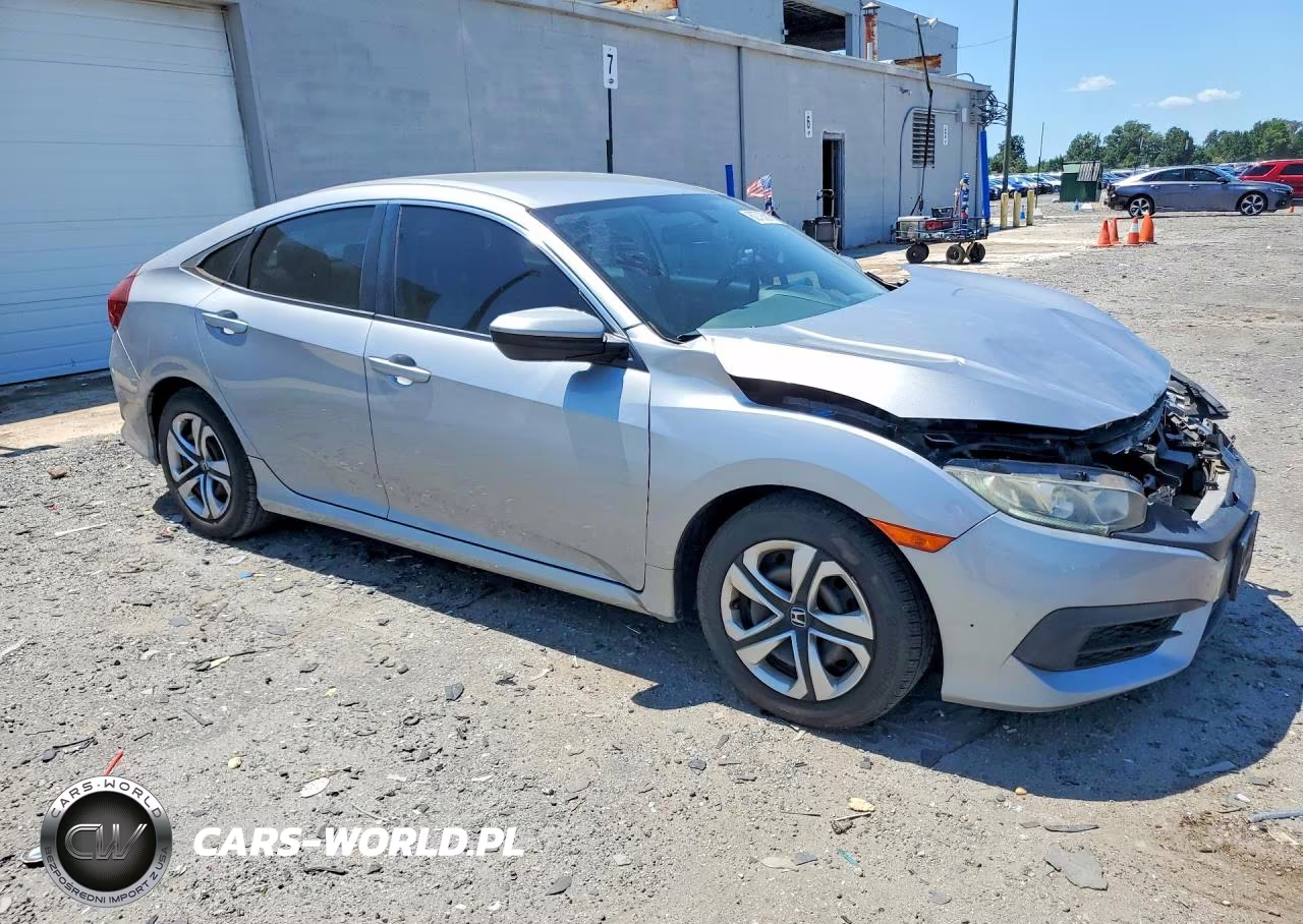 2016 Honda Civic Lx VIN:19XFC2F59GE046301 - 4