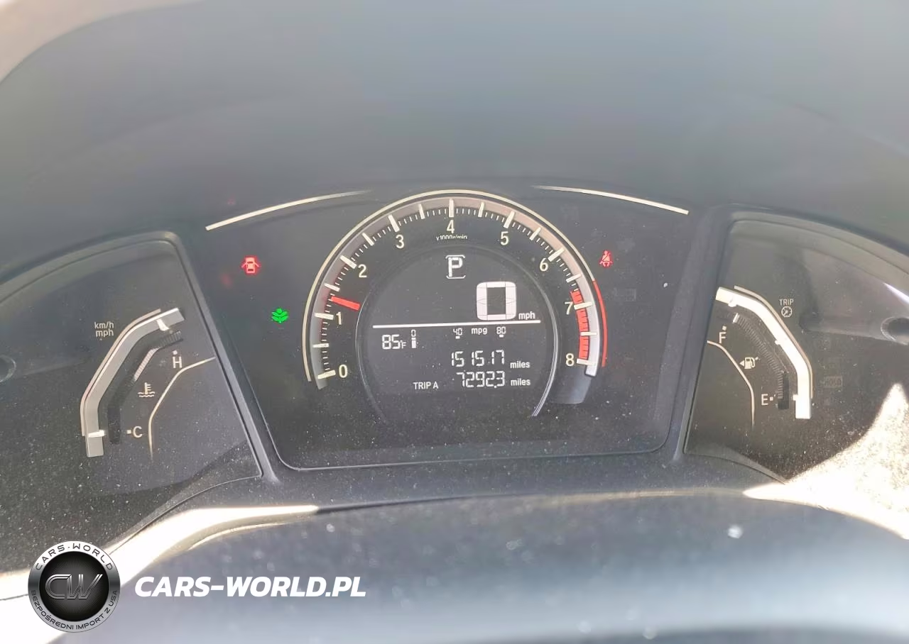 2016 Honda Civic Lx VIN:19XFC2F59GE046301 - 9