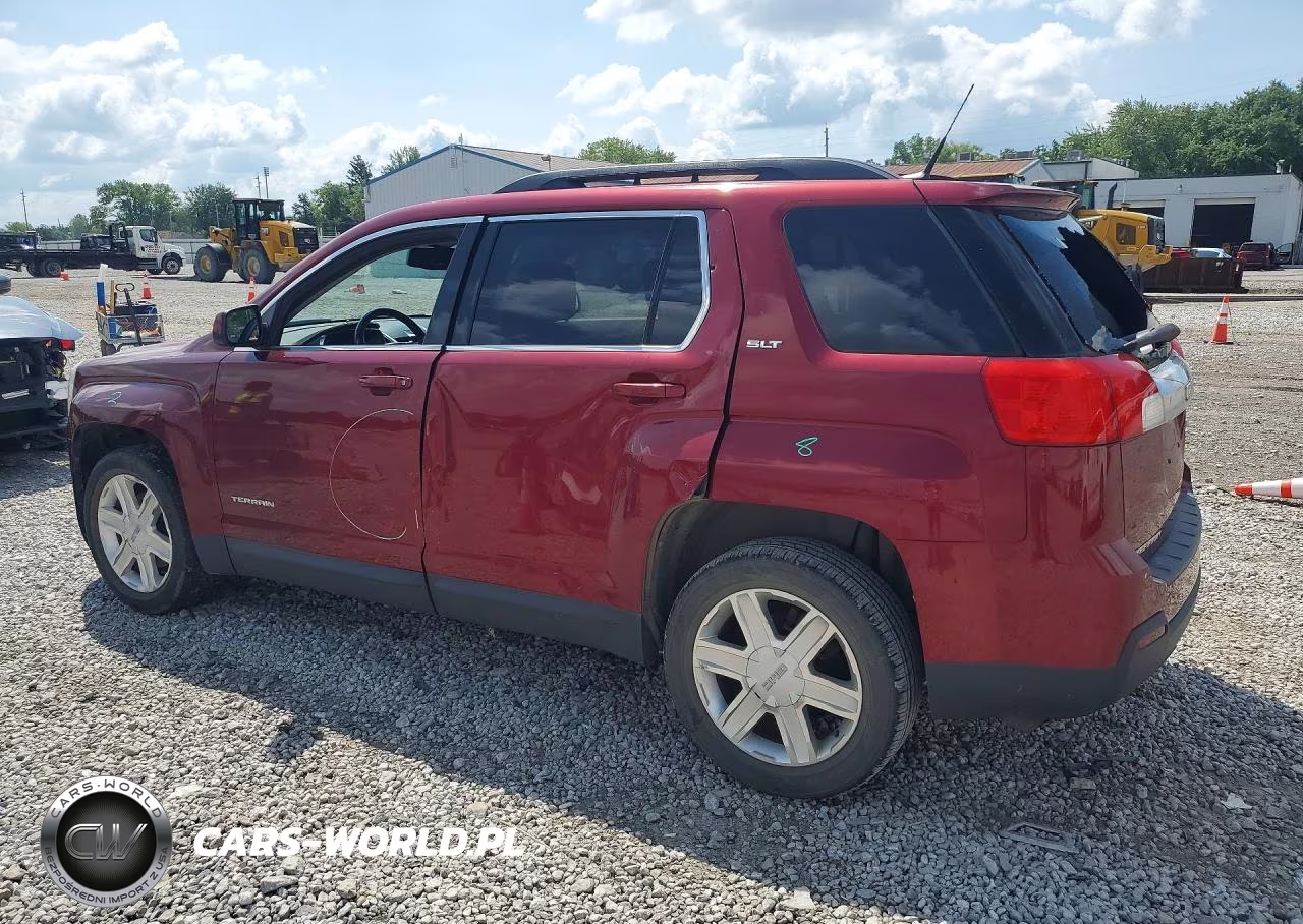 2011 GMC Terrain Slt VIN:2CTALUEC6B6378747 - 2