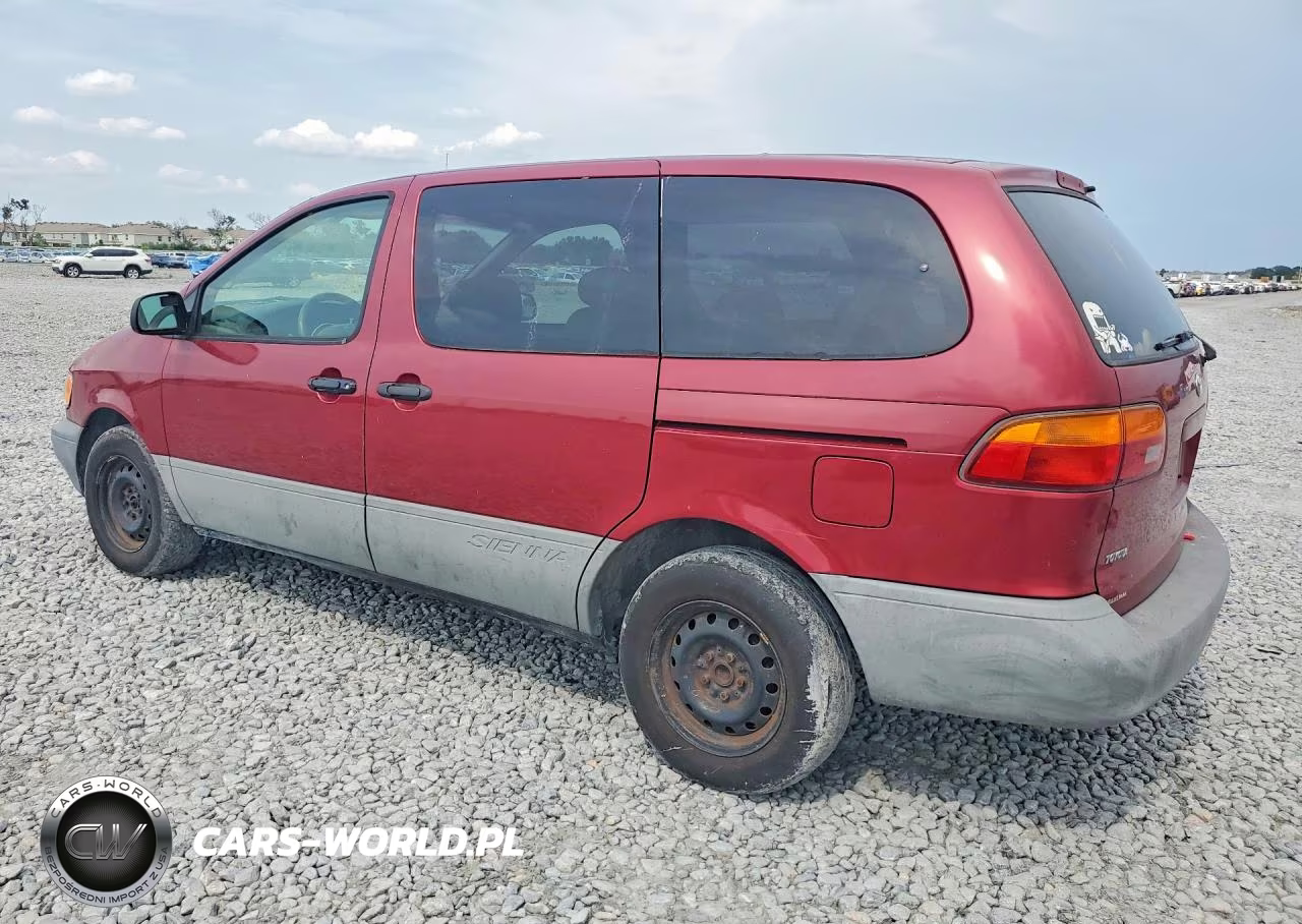 1998 Toyota Sienna Le VIN:4T3ZF13C3WU051627 - 2