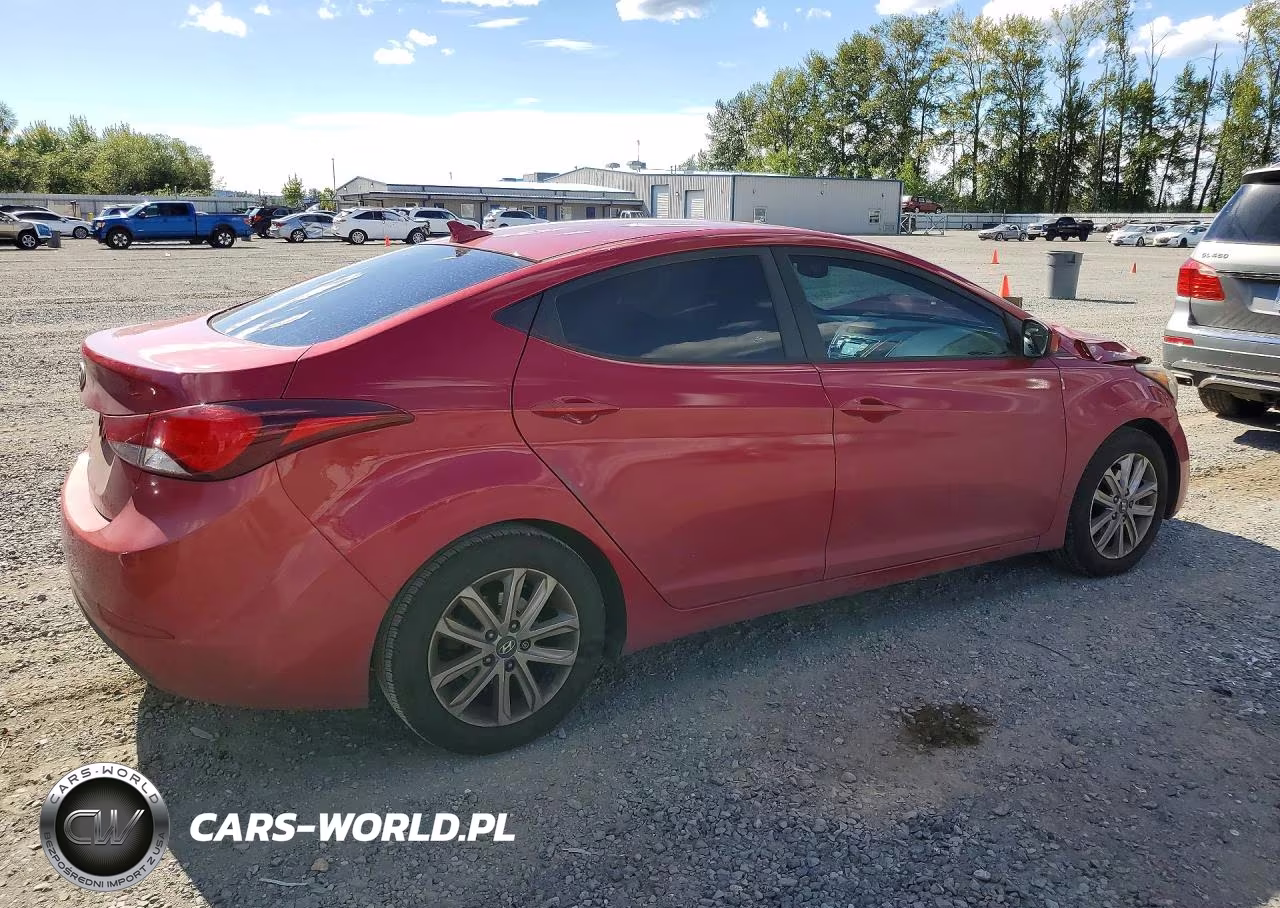 2014 Hyundai Elantra Se VIN:KMHDH4AE8EU139090 - 3