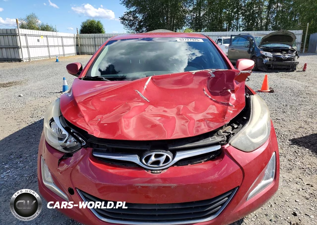 2014 Hyundai Elantra Se VIN:KMHDH4AE8EU139090 - 5