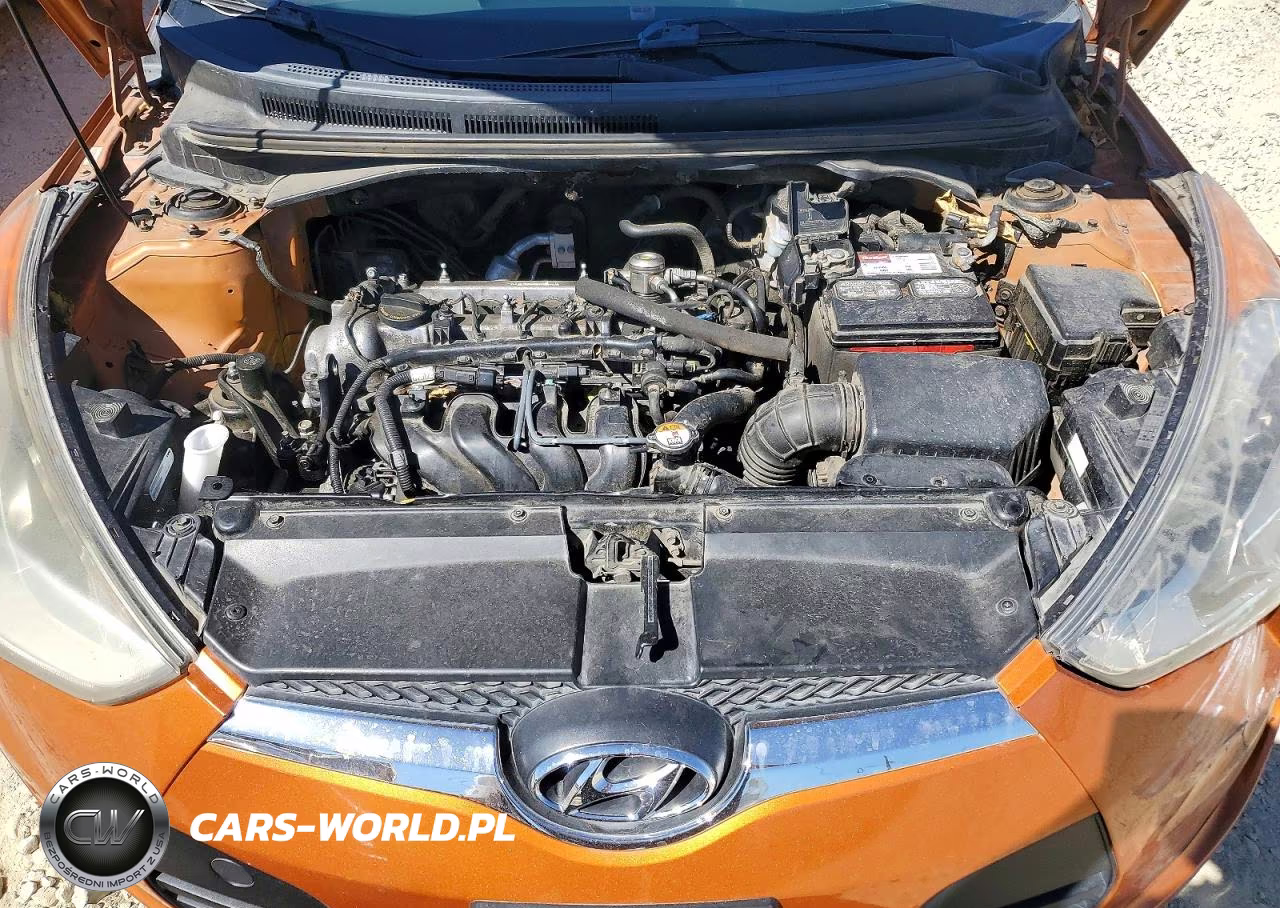 2013 Hyundai Veloster Base W-Black VIN:KMHTC6AD3DU133404 - 11