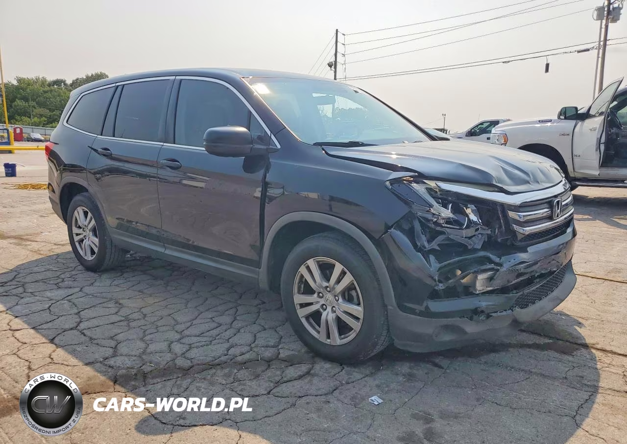 2016 Honda Pilot Lx VIN:5FNYF5H12GB035582 - 4
