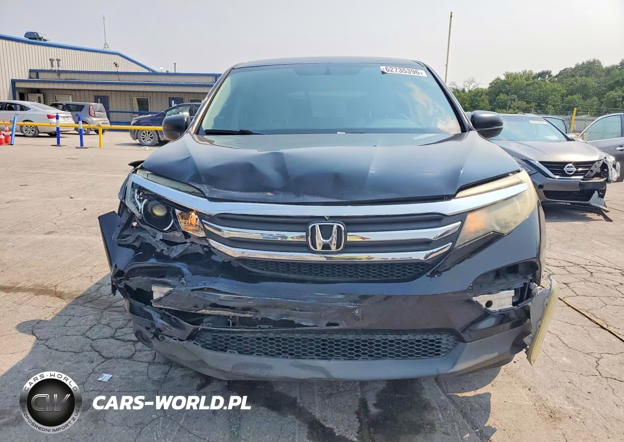 2016 Honda Pilot Lx VIN:5FNYF5H12GB035582 - 5