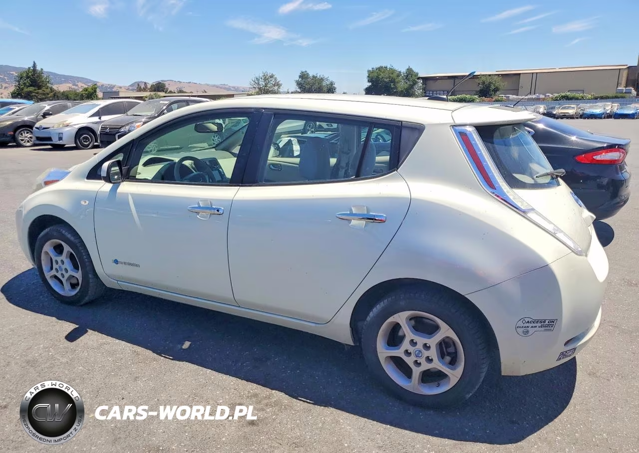 2012 Nissan Leaf Sv VIN:JN1AZ0CP2CT021540 - 2