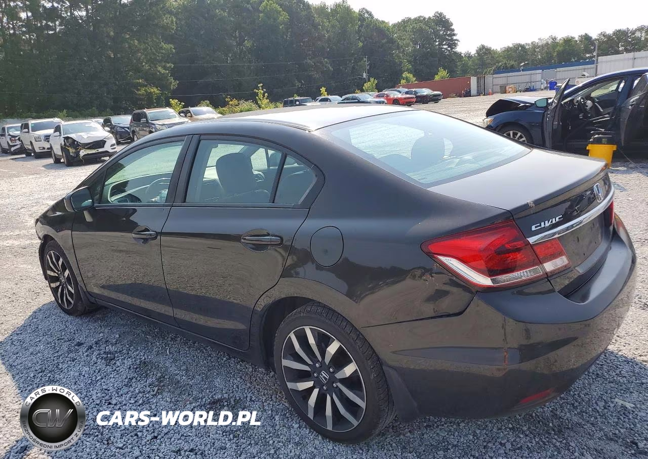 2014 Honda Civic Exl VIN:2HGFB2F99EH515542 - 2
