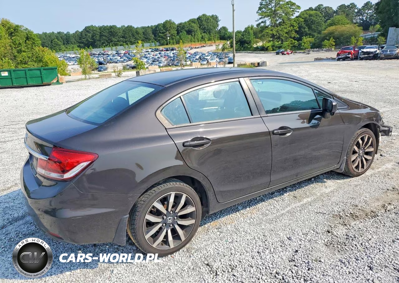2014 Honda Civic Exl VIN:2HGFB2F99EH515542 - 3