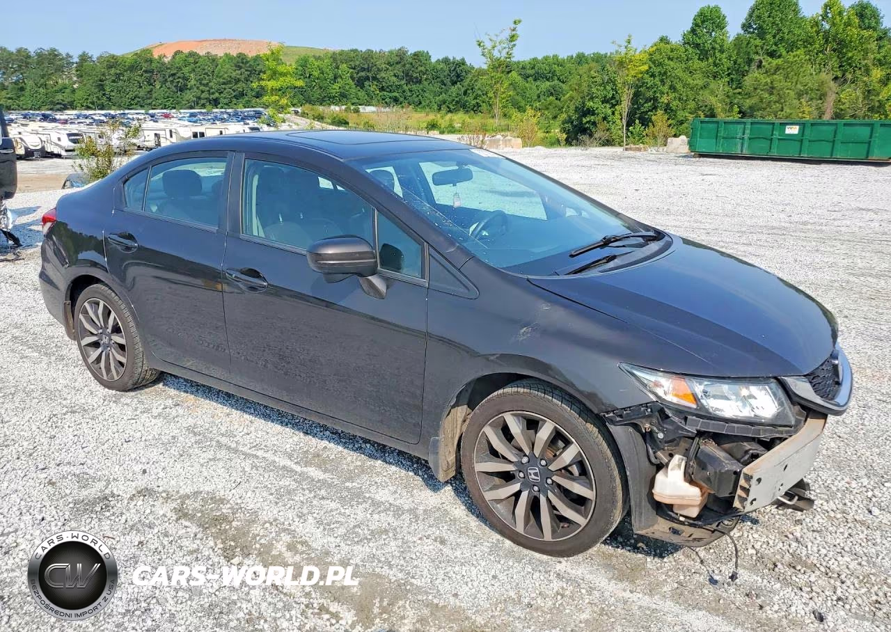 2014 Honda Civic Exl VIN:2HGFB2F99EH515542 - 4