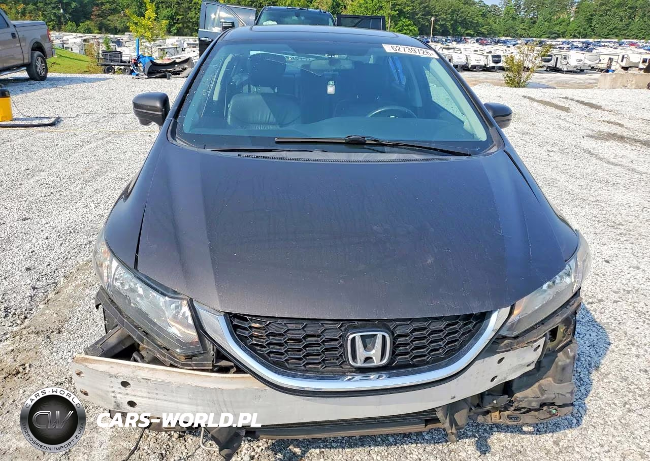 2014 Honda Civic Exl VIN:2HGFB2F99EH515542 - 5