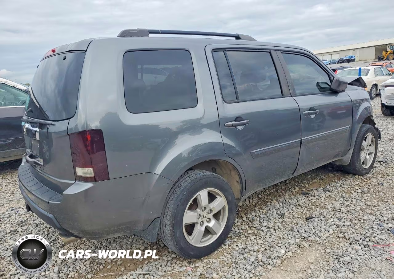 2011 Honda Pilot Ex VIN:5FNYF3H4XBB017824 - 3