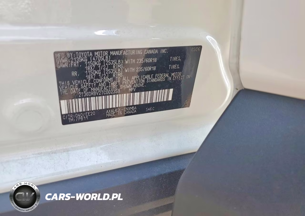 2026 Toyota Rav4 Xle Premium VIN:2T36DRBV2TC002359 - 12