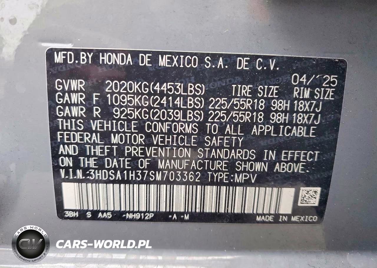 2025 Acura Adx VIN:3HDSA1H37SM703362 - 13