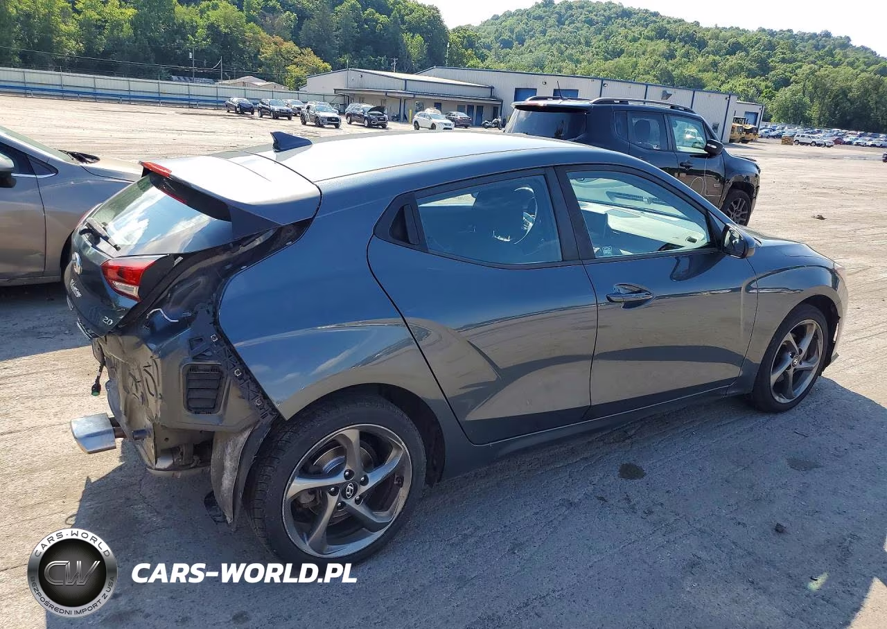 2019 Hyundai Veloster 2.0L VIN:KMHTG6AF8KU014489 - 3