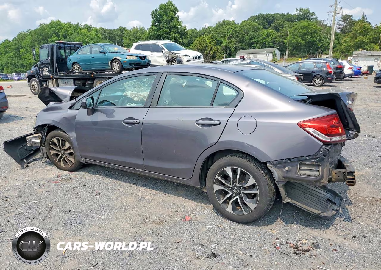 2014 Honda Civic Ex VIN:2HGFB2F82EH551838 - 2