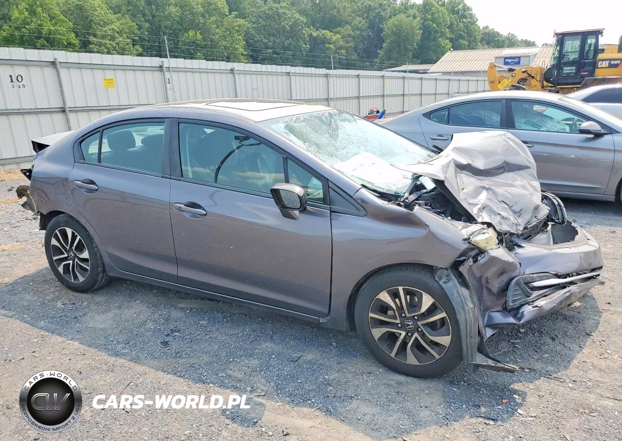 2014 Honda Civic Ex VIN:2HGFB2F82EH551838 - 4
