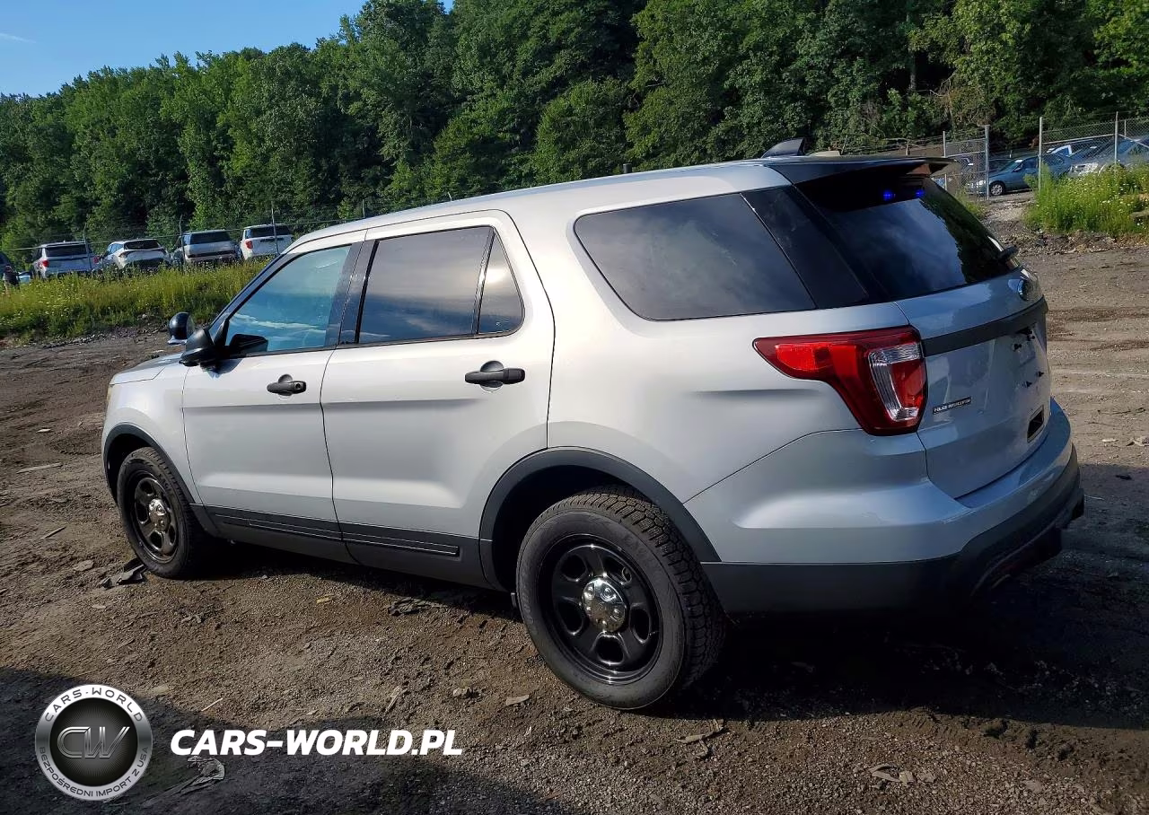 2017 Ford Explorer Police Interceptor VIN:1FM5K8AR9HGE02075 - 2