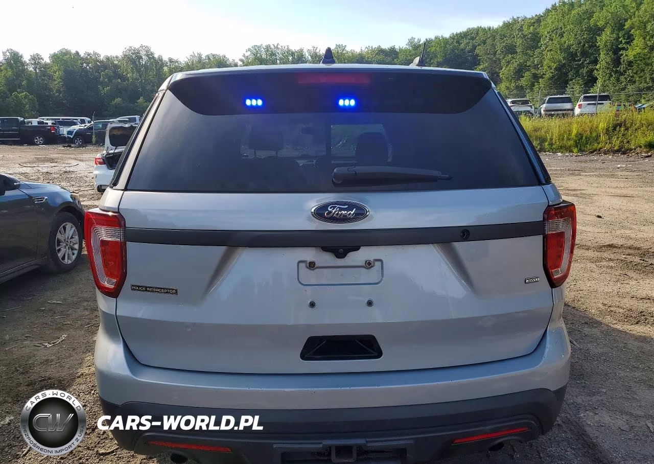 2017 Ford Explorer Police Interceptor VIN:1FM5K8AR9HGE02075 - 6