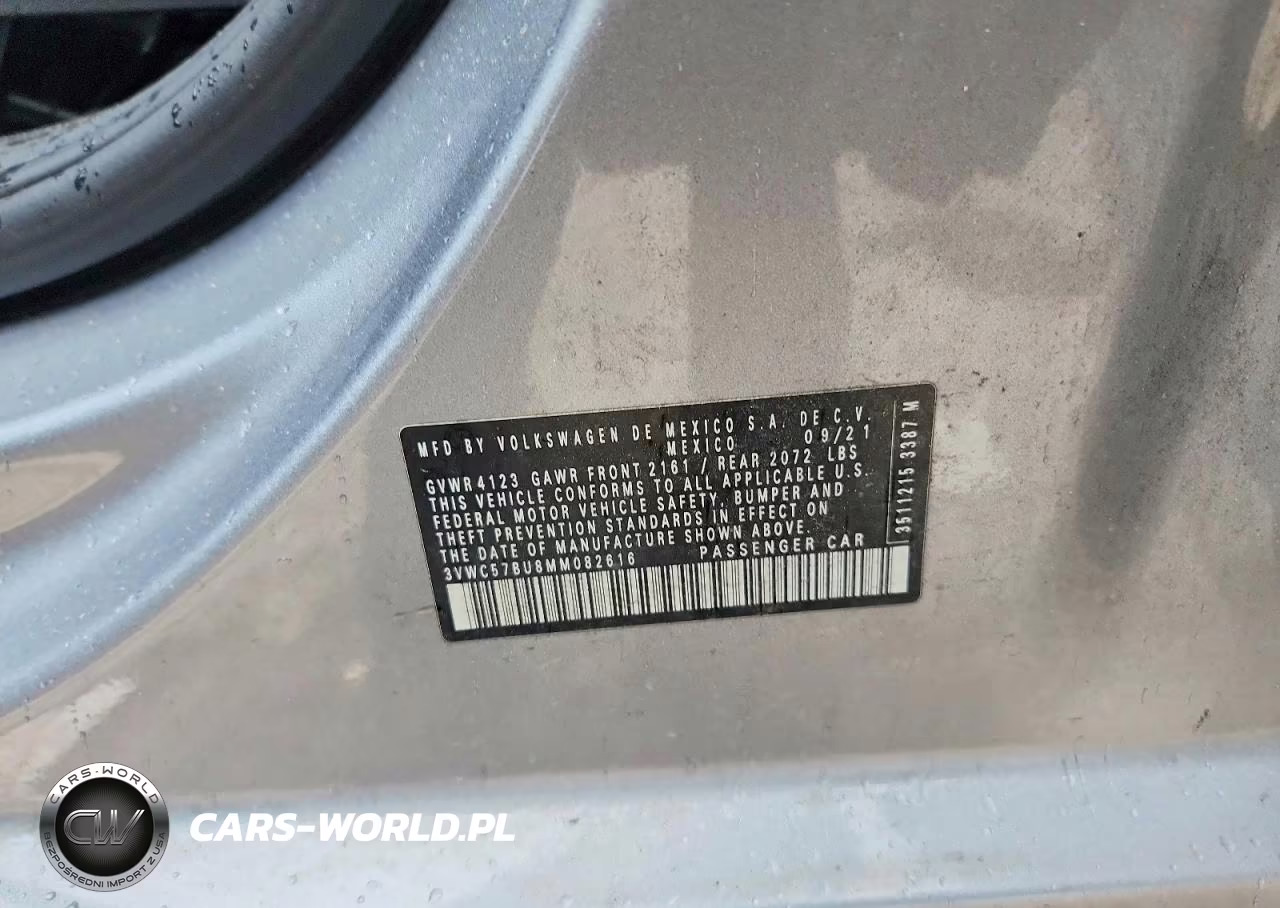 2021 Volkswagen Jetta S VIN:3VWC57BU8MM082616 - 12