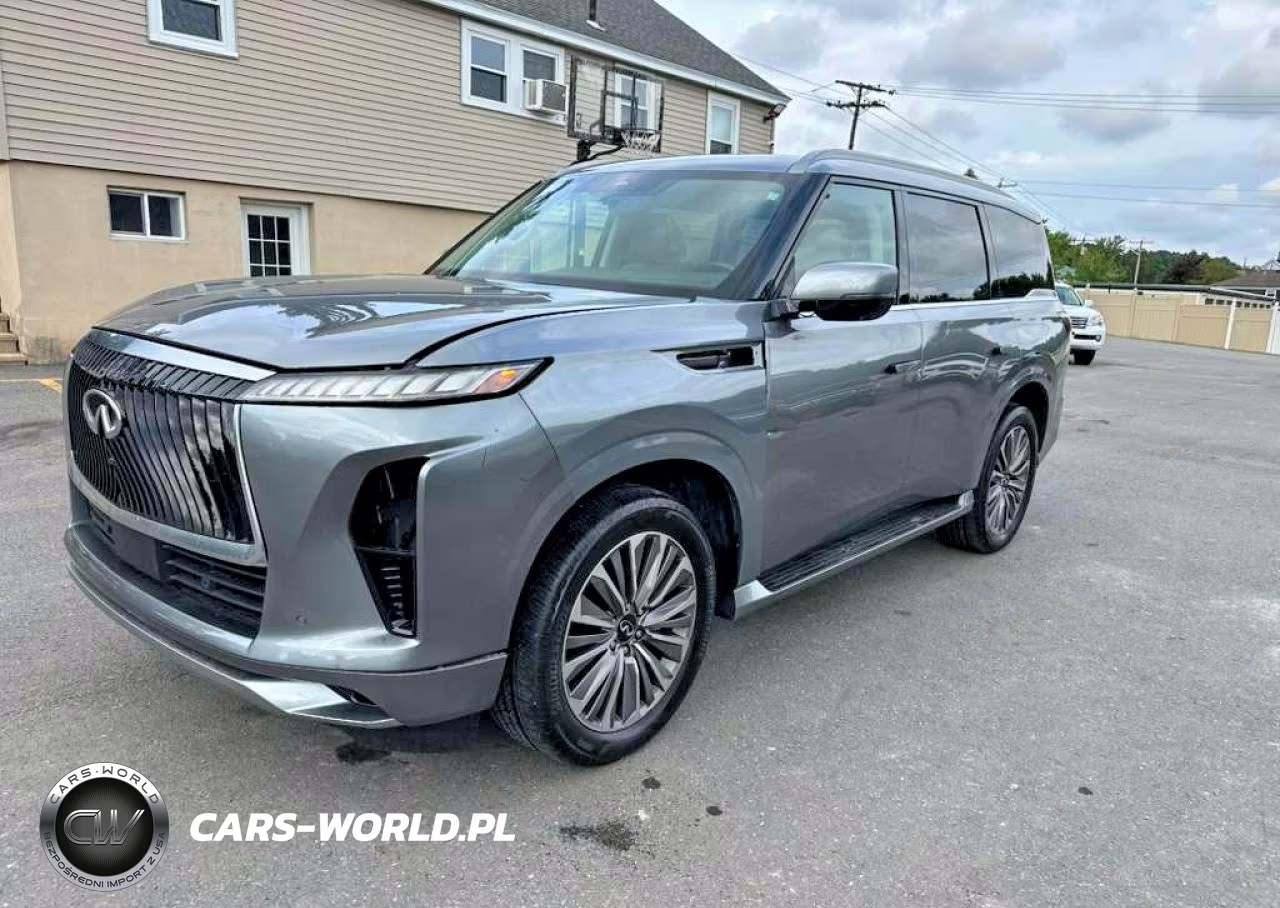2025 Infiniti Qx80 Sensory