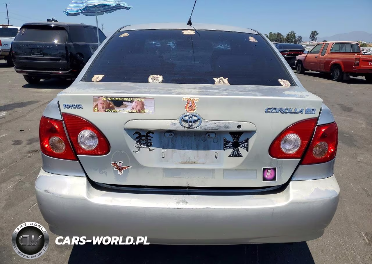 2006 Toyota Corolla Le VIN:JTDBR32E460090156 - 6