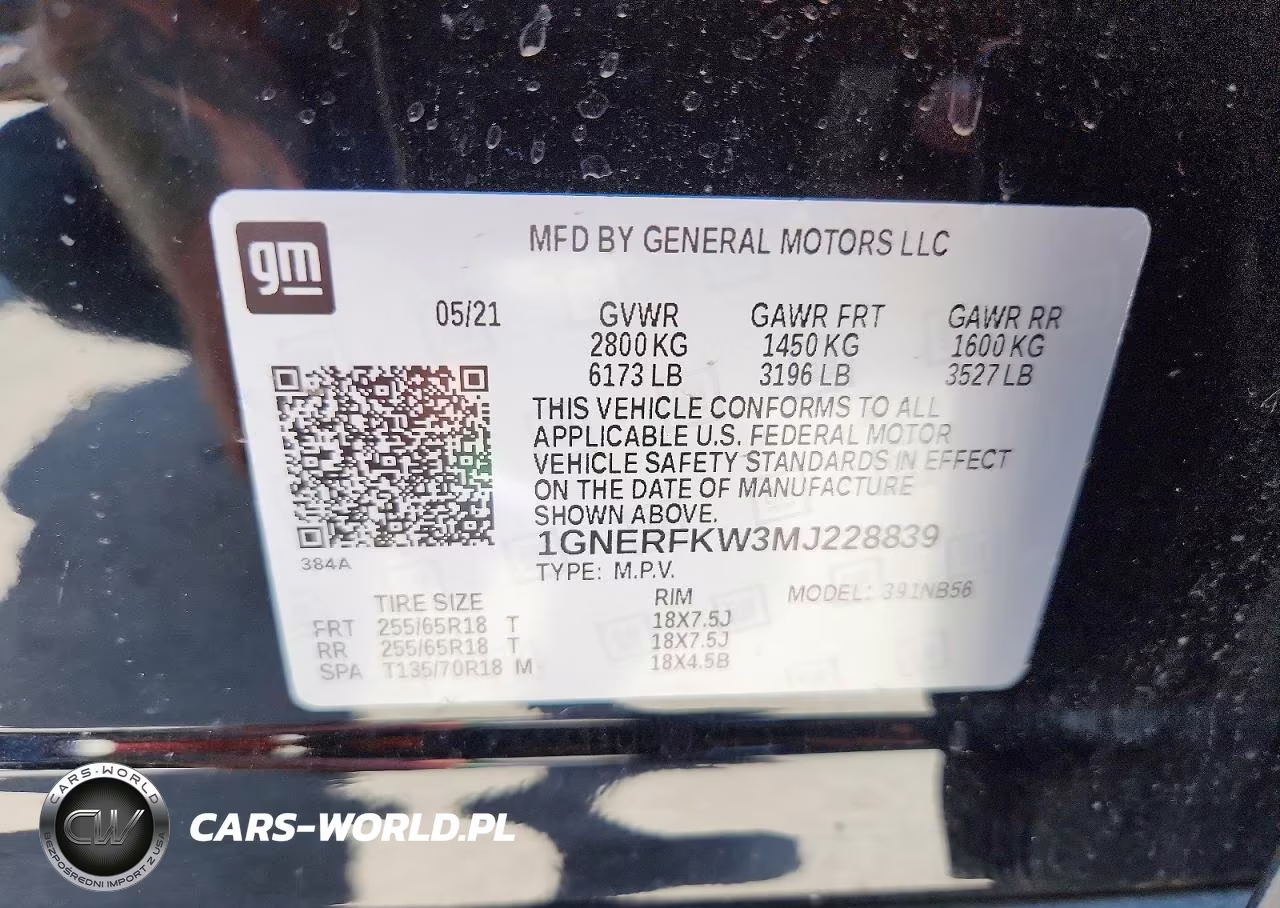 2021 Chevrolet Traverse Ls VIN:1GNERFKW3MJ228839 - 13