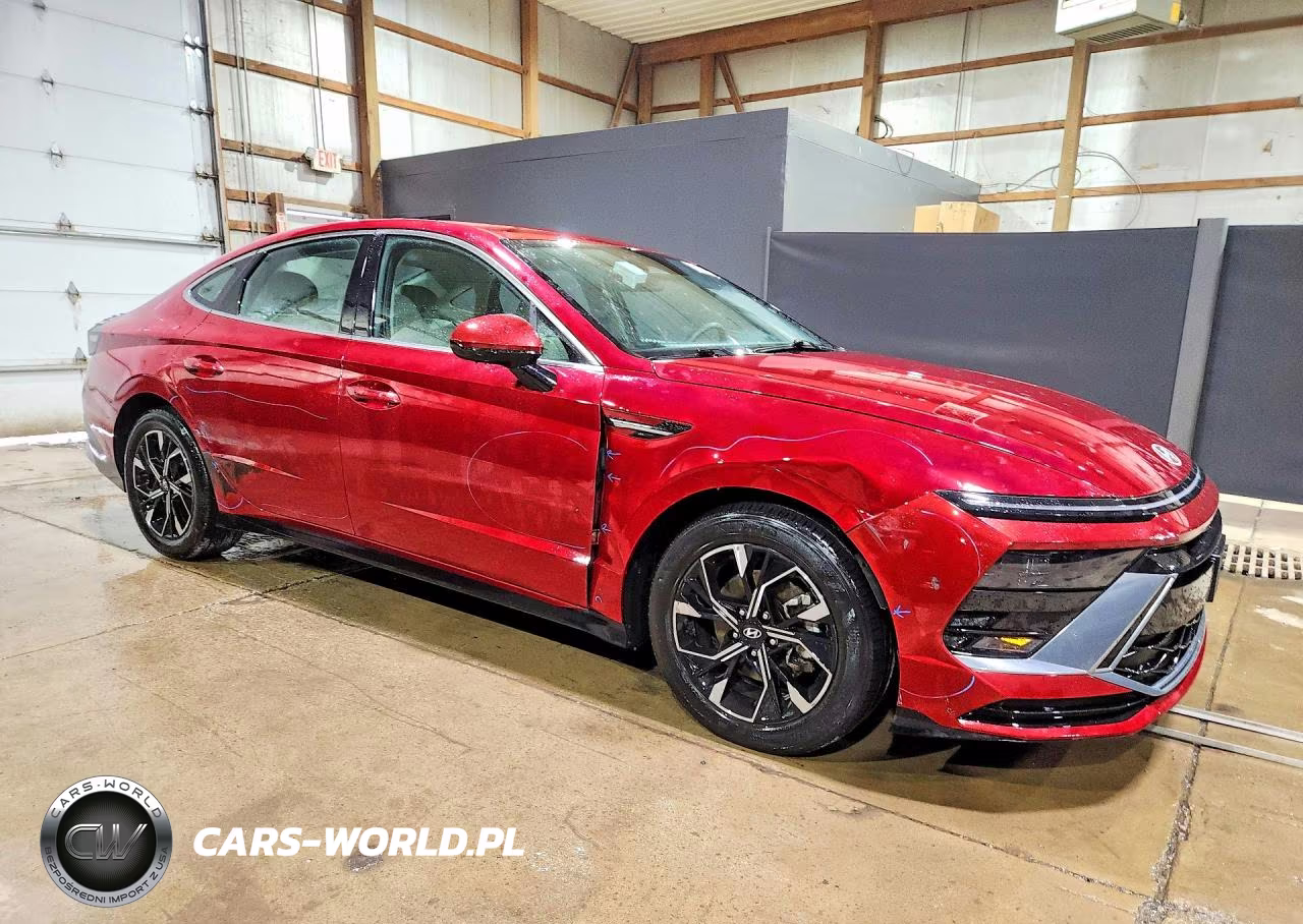 2025 Hyundai Sonata Sel VIN:KMHL64JA1SA456267 - 4