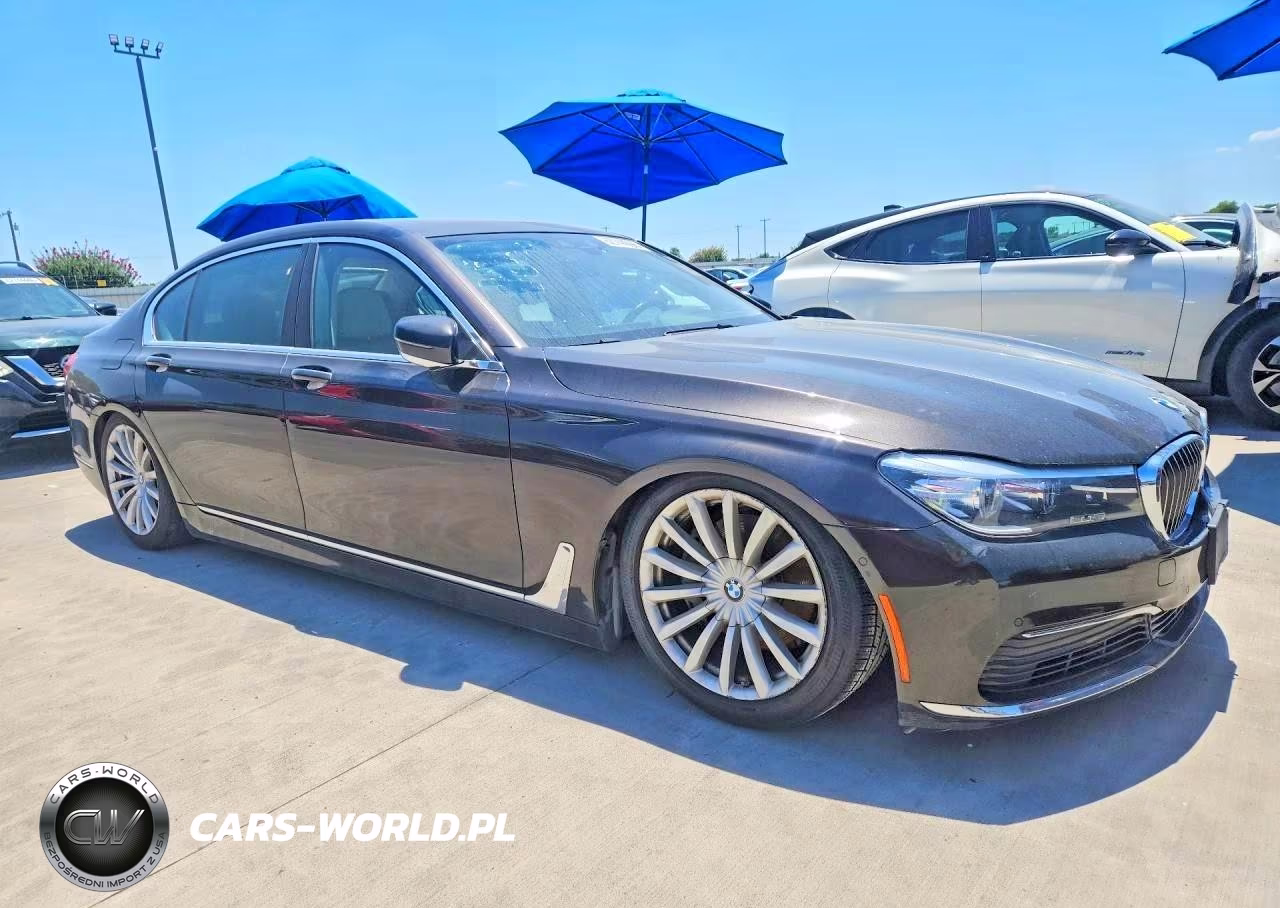 2019 BMW 740 I VIN:WBA7E2C58KB454438 - 4
