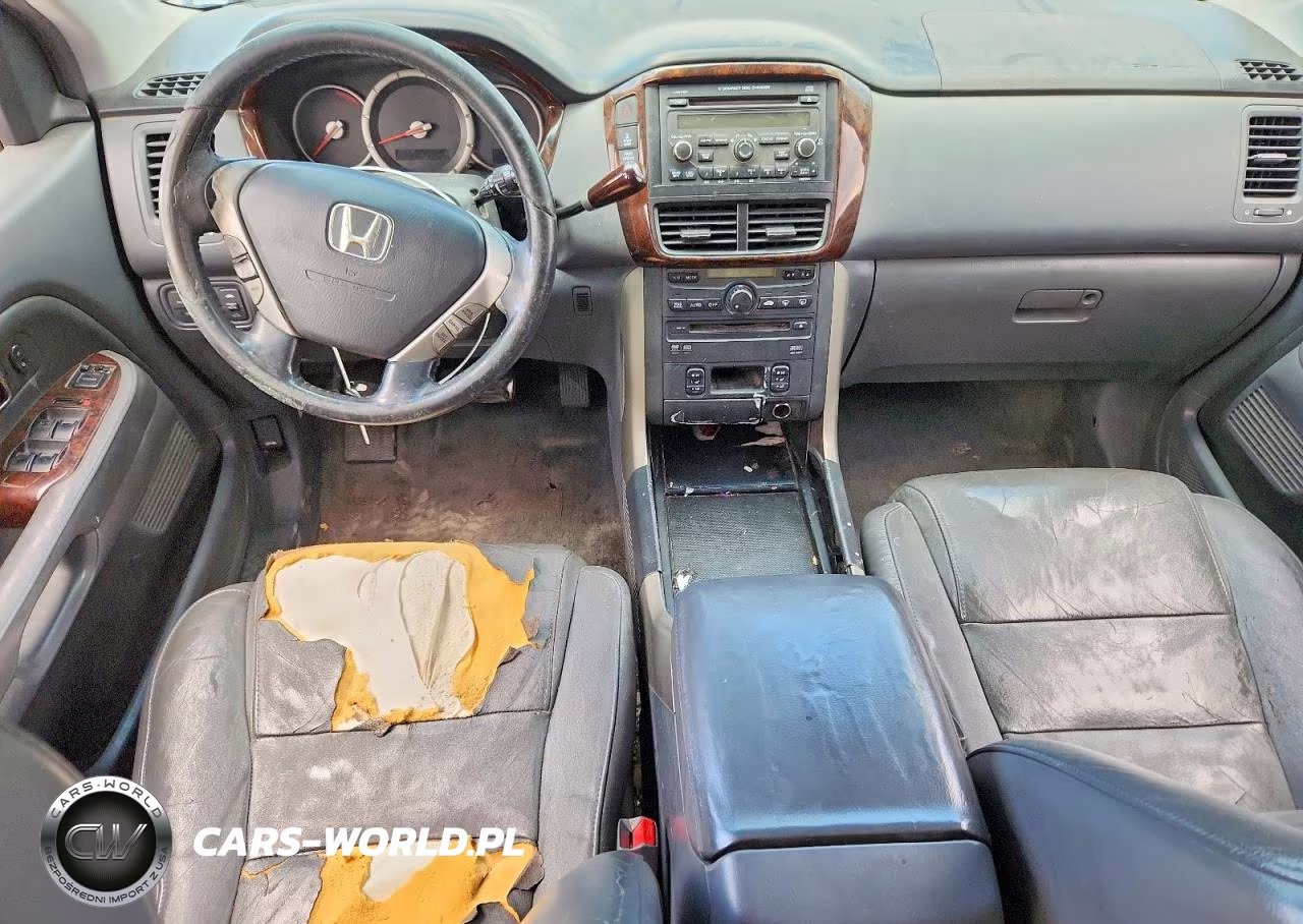 2006 Honda Pilot VIN:2HKYF18606H505824 - 8