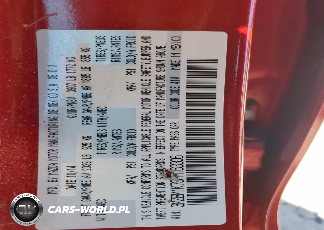 2015 Mazda 3 Sport VIN:3MZBM1K73FM163306 - 12