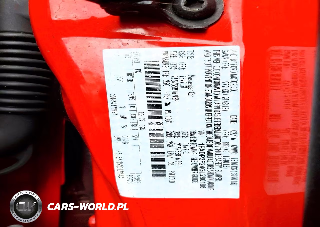 2016 Ford Focus Se VIN:1FADP3F24GL280186 - 12