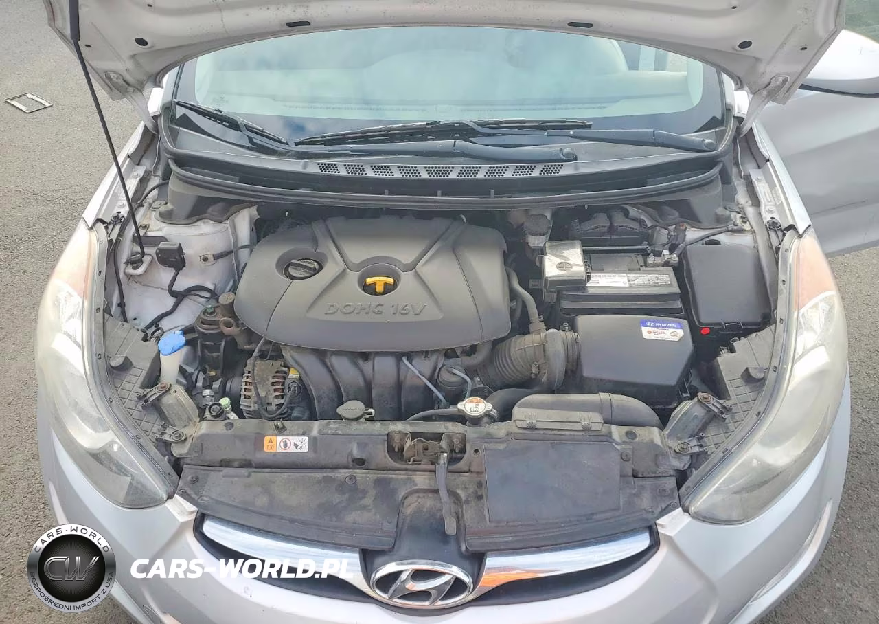 2013 Hyundai Elantra Gls VIN:KMHDH4AE8DU815553 - 11