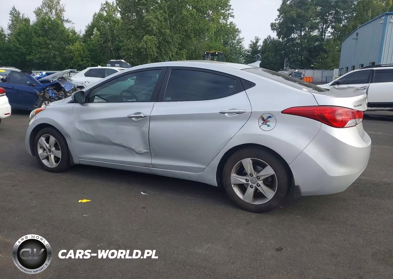 2013 Hyundai Elantra Gls VIN:KMHDH4AE8DU815553 - 2