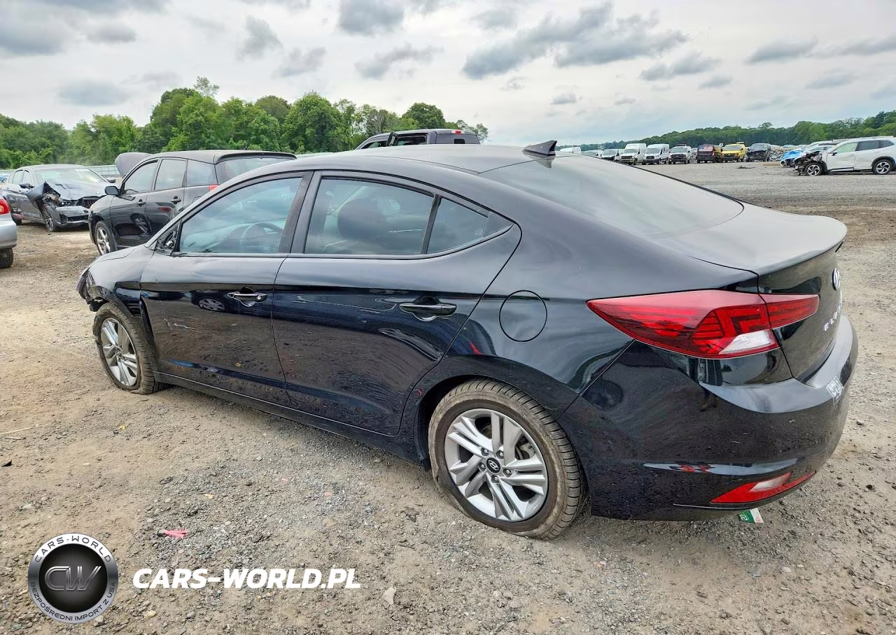 2020 Hyundai Elantra Sel VIN:KMHD84LF7LU060822 - 2