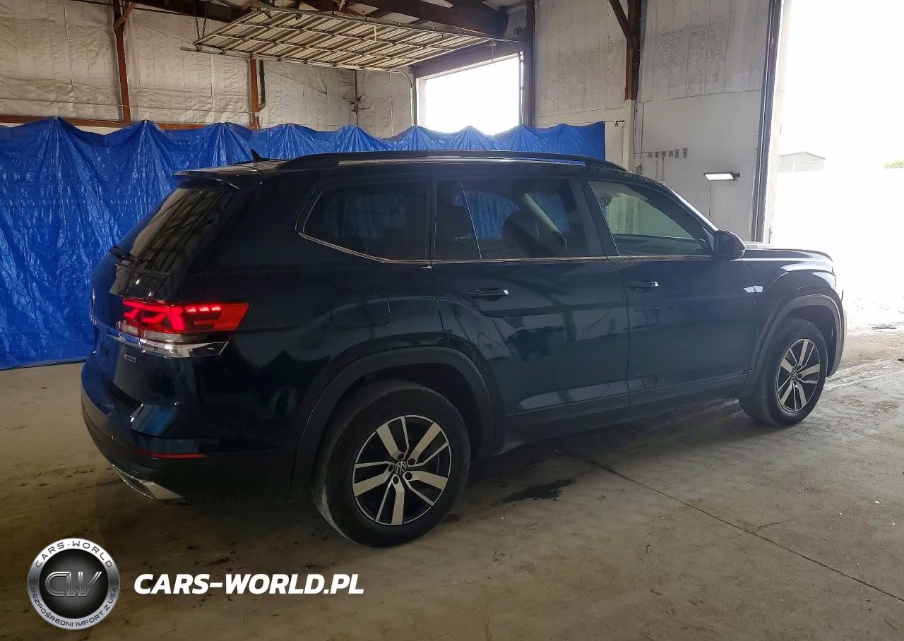 2021 Volkswagen Atlas Se VIN:1V2LP2CA9MC601967 - 3