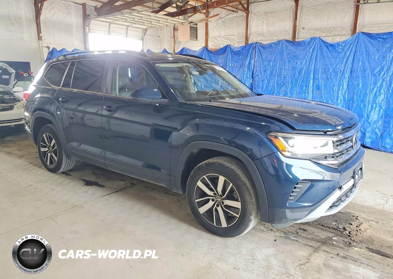2021 Volkswagen Atlas Se VIN:1V2LP2CA9MC601967 - 4