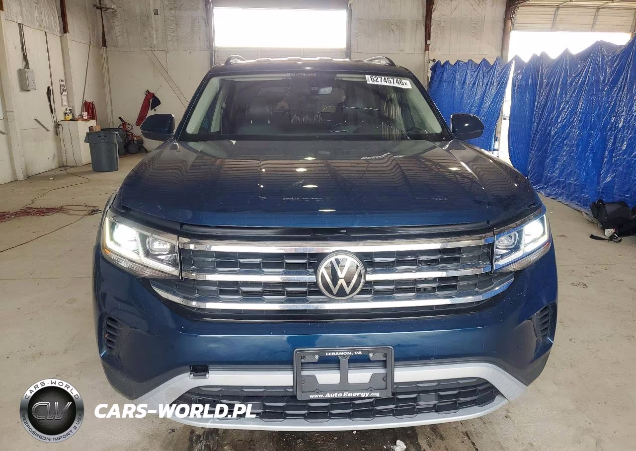 2021 Volkswagen Atlas Se VIN:1V2LP2CA9MC601967 - 5