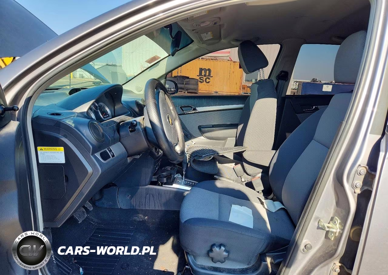 2009 Chevrolet Aveo Ls VIN:KL1TD66E29B628142 - 7