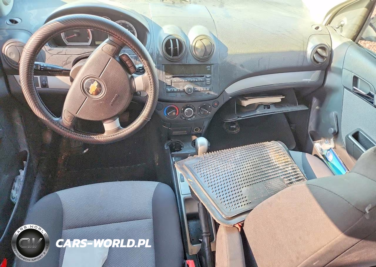 2009 Chevrolet Aveo Ls VIN:KL1TD66E29B628142 - 8