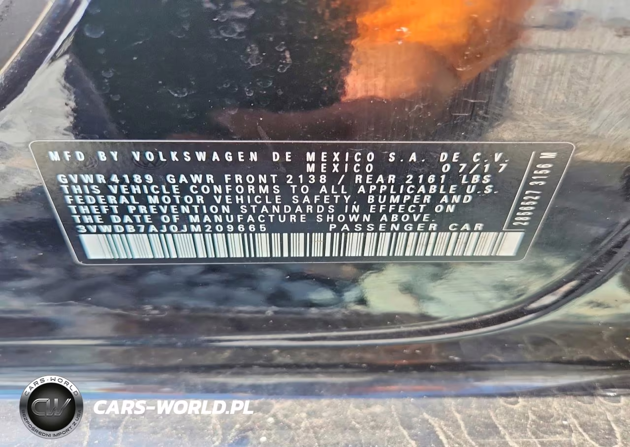 2018 Volkswagen Jetta Se VIN:3VWDB7AJ0JM209665 - 12