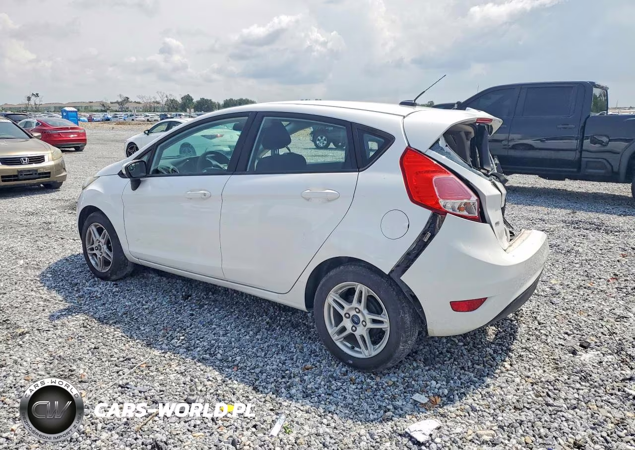 2019 Ford Fiesta Se VIN:3FADP4EJ2KM155855 - 2