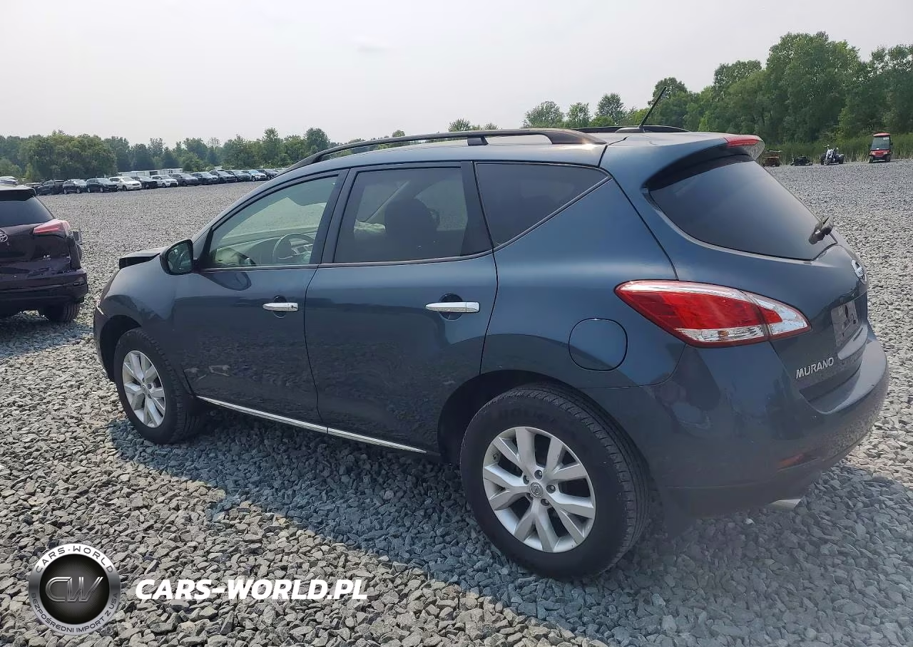 2014 Nissan Murano Sv VIN:JN8AZ1MU3EW417456 - 2