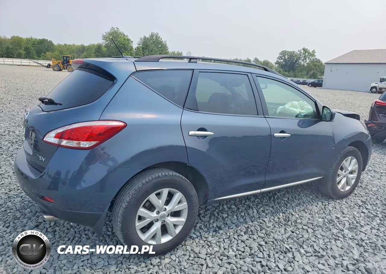 2014 Nissan Murano Sv VIN:JN8AZ1MU3EW417456 - 3