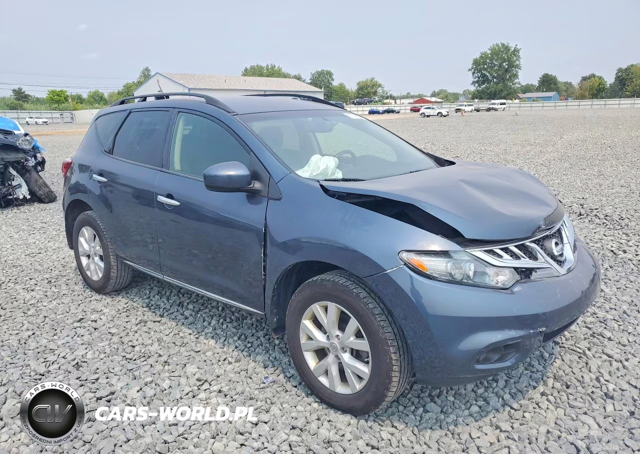 2014 Nissan Murano Sv VIN:JN8AZ1MU3EW417456 - 4