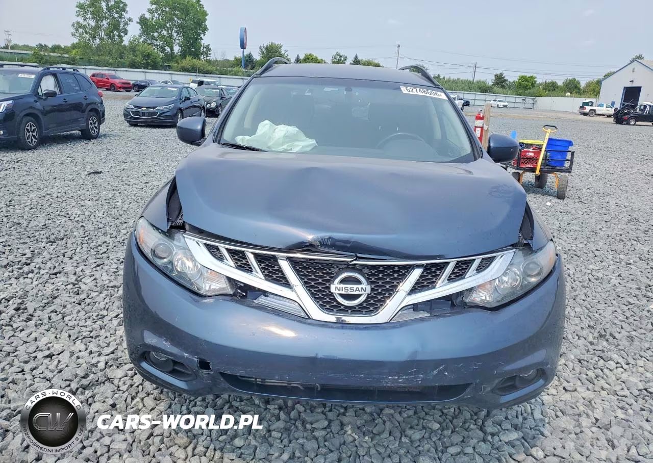 2014 Nissan Murano Sv VIN:JN8AZ1MU3EW417456 - 5