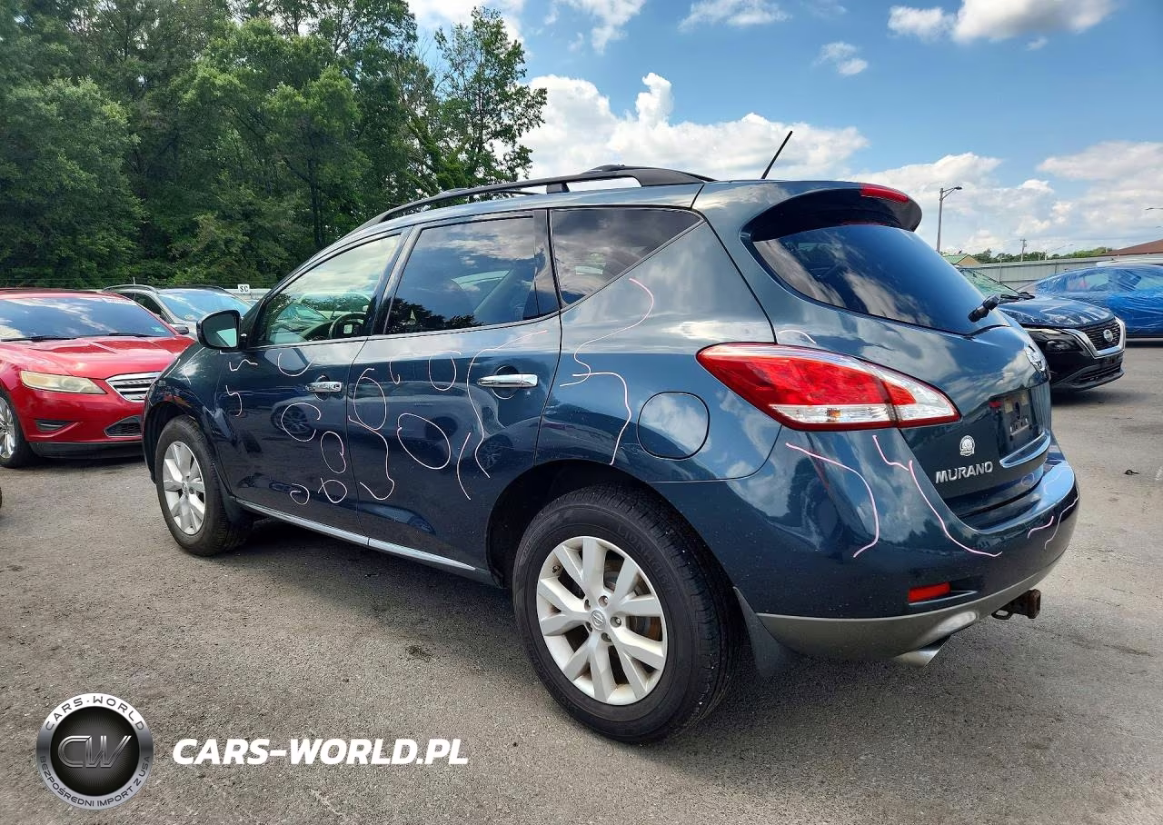 2011 Nissan Murano S VIN:JN8AZ1MW4BW186404 - 2
